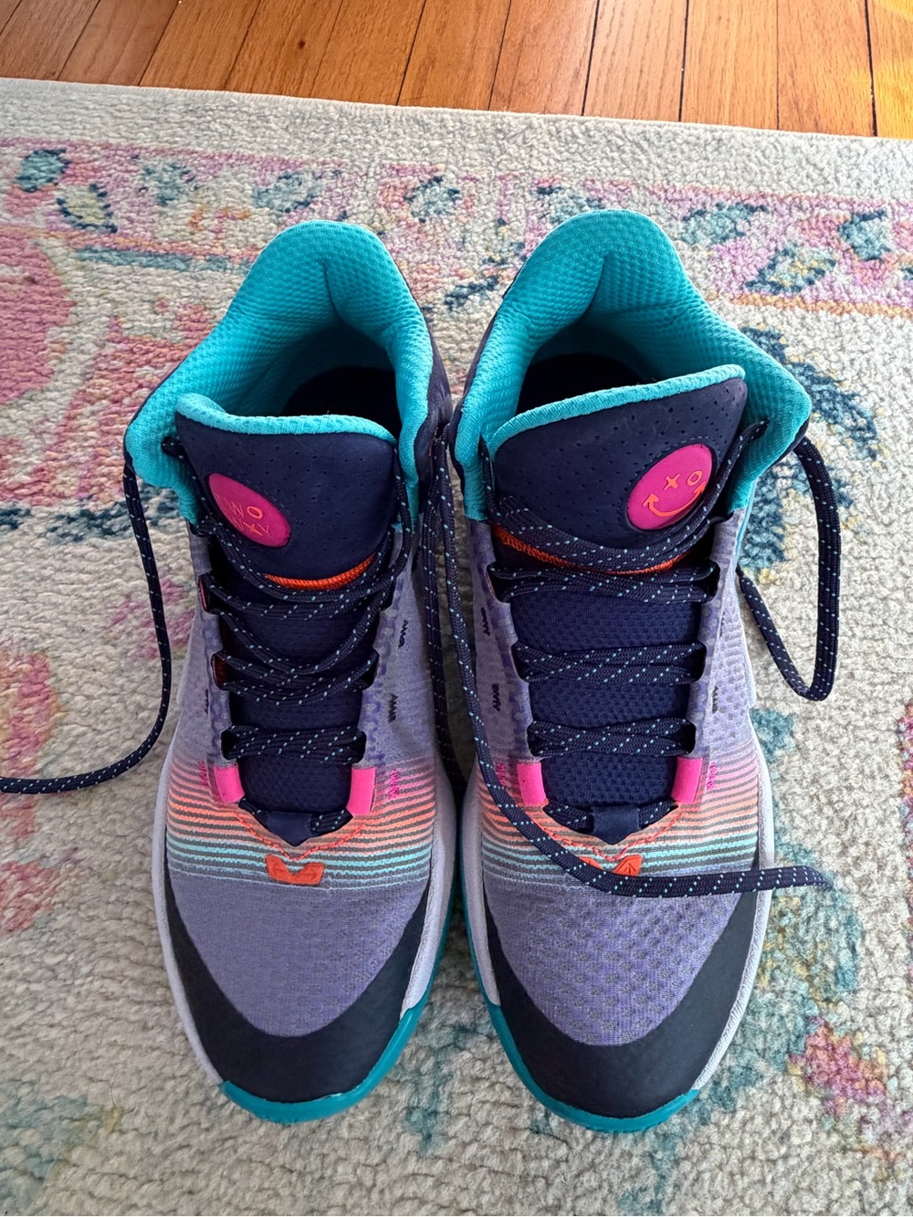 New Balance Women's Athletic Sneakers in Teal, Purple & Pink